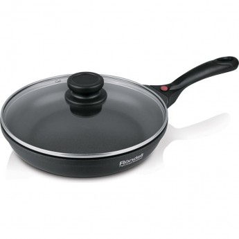 Сковорода с крышкой RONDELL ELEMENTS 26х5 см со съемной ручкой