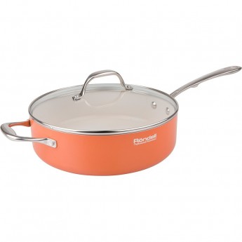 Сотейник с крышкой RONDELL TERRAKOTTE 24х7,2 см